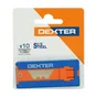 Lot de 10 lames de cutter trapèze DEXTER