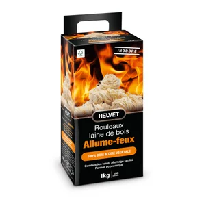 Allume-feu allume-feu HELVET par 80 pièce(s) par 1 kg