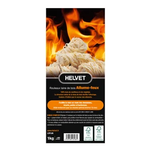 Allume-feu allume-feu HELVET par 80 pièce(s) par 1 kg