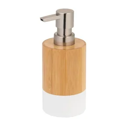 Distributeur de savon bambou, gris