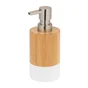 Distributeur de savon bambou, gris