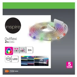 Ruban LED L.2 m rgb changement de couleurs, Outflexi INSPIRE