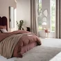 Rideau occultant thermique velours chenille, Auriane beige l.140 x H.280 cm