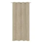 Rideau occultant thermique velours chenille, Auriane beige l.140 x H.280 cm