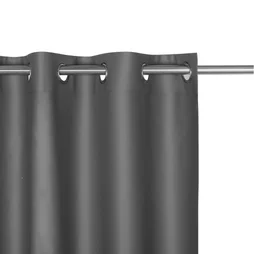 Rideau obscurcissant, Alycia gris anthracite l.140 x H.280 cm INSPIRE