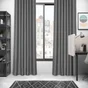 Rideau obscurcissant, Alycia gris anthracite l.140 x H.280 cm INSPIRE