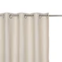 Rideau occultant, Alycia beige l.140 x H.280 cm INSPIRE