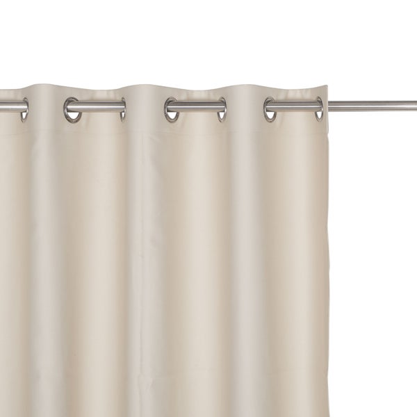 Rideau occultant, Alycia beige l.140 x H.280 cm INSPIRE