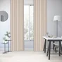 Rideau occultant, Alycia beige l.140 x H.280 cm INSPIRE