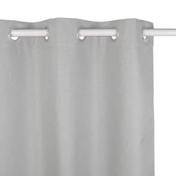 Rideau occultant, Miami gris  l.140 x H.280 cm