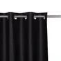 Rideau obscurcissant, Alycia noir l.140 x H.280 cm INSPIRE