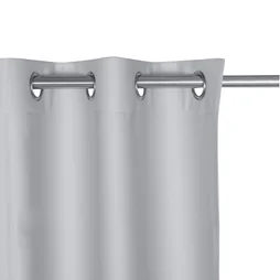 Rideau obscurcissant, Alycia gris granit 5 l.140 x H.280 cm INSPIRE