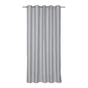 Rideau obscurcissant, Alycia gris granit 5 l.140 x H.280 cm INSPIRE