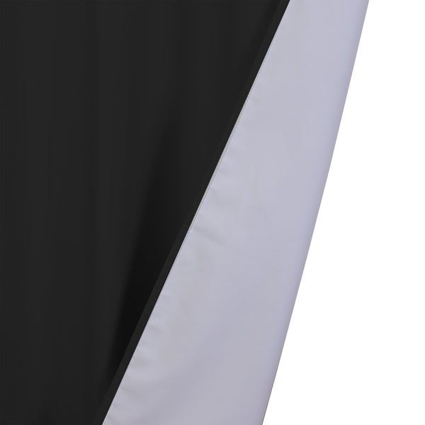 Doublure occultante Caleb pour rideau, l.135 x H.265 cm noir
