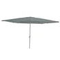 Parasol droit carré, NATERIAL Aura, L.285 x l.285 cm, vert