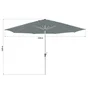 Parasol droit octogonal, NATERIAL Aura, L.394 x l.394 cm, vert