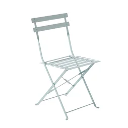 Chaise de jardin NATERIAL Flora en acier bleu