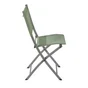 Chaise de jardin en acier, NATERIAL Emys, vert