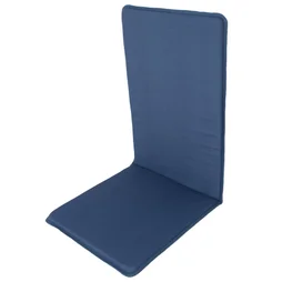 Coussin multi-position NATERIAL Soft, 120 x 50 x 3 cm, bleu denim