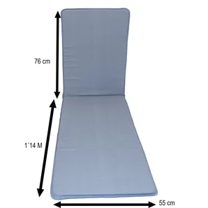 Coussin l.55 NATERIAL Soft gris granit