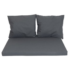 Coussin l.120 NATERIAL Soft anthracite