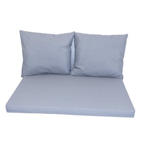 Coussin l.120 NATERIAL Soft gris granit