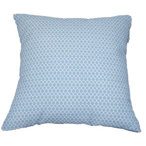 Coussin NATERIAL Deco Spot, 45 x 45 cm, bleu celadon