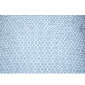 Coussin NATERIAL Deco Spot, 45 x 45 cm, bleu celadon