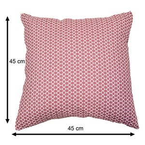 Coussin NATERIAL Deco Spot, 45 x 45 cm, cocktail