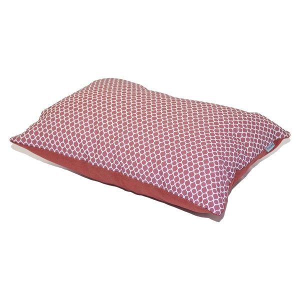 Coussin NATERIAL Deco Spot, 45 x 30 cm, rouge cocktail