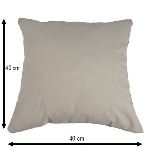 Coussin l.40 NATERIAL Soft taupe moon