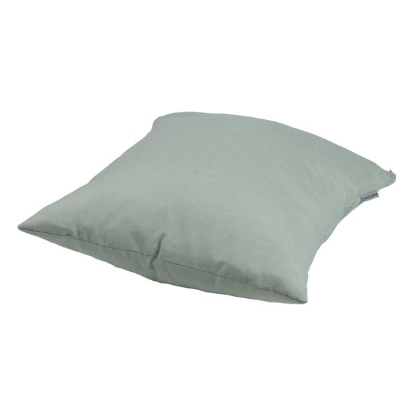 Coussin NATERIAL Soft, 40 x 40 x 8 cm, vert sage