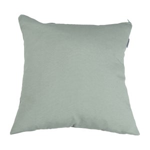 Coussin NATERIAL Soft, 40 x 40 x 8 cm, vert sage