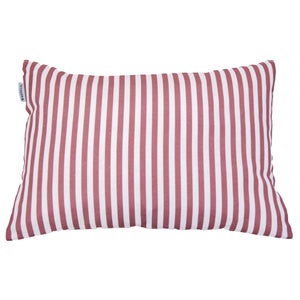 Coussin l.30 NATERIAL Strips rouge cabaret