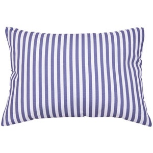 Coussin l.30 NATERIAL Strips bleu saphir