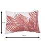 Coussin l.30 NATERIAL Palmes orange soda