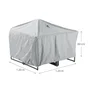 Housse de protection pour table, NATERIAL, l.120 x H.60 cm