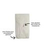 Housse de protection pour table, NATERIAL, l.21 x H.95 cm