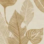 Papier peint vinyle intissé jardin tropical jaune