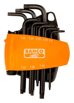 Jeu de 8 clés mâle torx longue, 9-10-15-20-25-27-30-40 mm mm BAHCO