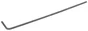 Clé hexagonal longue, 7 mm BAHCO