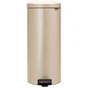 Poubelle de cuisines inox à pédale, BRABANTIA, 30 litre