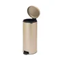 Poubelle de cuisines inox à pédale, BRABANTIA, 30 litre