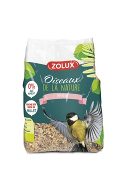 Melange oiseaux du jardin premium 1 riche en millet Zolux 2.5kg