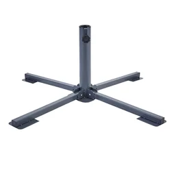 Pied en croix pliable pour parasol, NATERIAL Katrix