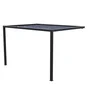 Pergola adossée aluminium, NATERIAL Manea, 9.1 m², gris