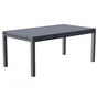 Table de jardin rectangulaire, NATERIAL Odyssea II, 10 personnes, anthracite