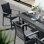 Table de jardin rectangulaire, NATERIAL Odyssea II, 10 personnes, anthracite