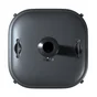 Pied de parasol sur roulettes, NATERIAL Rolix, 25 kg, noir