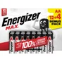 Lot de 12 + 4 piles lr06, 1.5 V, ENERGIZER